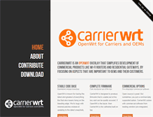 Tablet Screenshot of carrierwrt.org